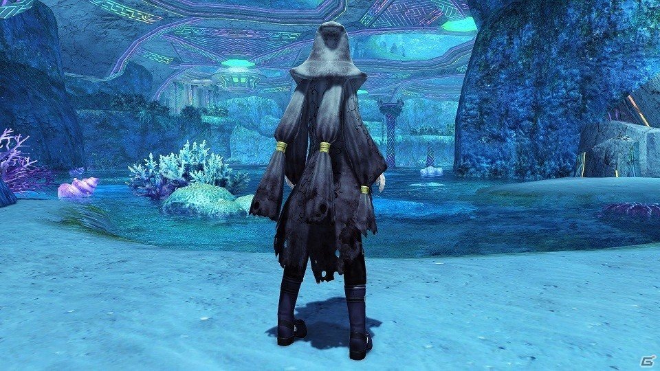 「ファンタシースターオンライン2」にインスタ映えしそうな夜のカフェが登場！ハロウィン風衣装が的中するACスクラッチもの画像68