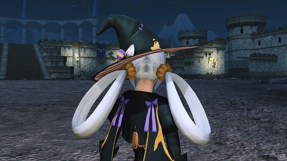 「ファンタシースターオンライン2」にインスタ映えしそうな夜のカフェが登場！ハロウィン風衣装が的中するACスクラッチもの画像95