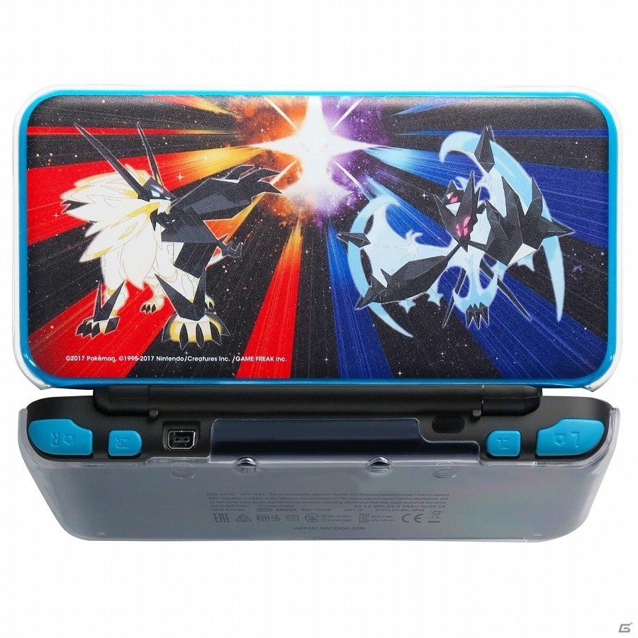 日食・月食ネクロズマをデザインした「Newニンテンドー2DS LL ウルトラサン・ウルトラムーン/モンスターボール」ハードカバー＆ポーチが11月17日に発売！の画像3