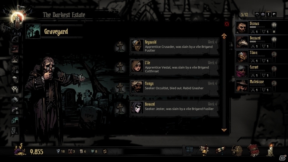 君はこのストレスに耐えられるか―数々の賞を受賞したローグライクファンタジーRPG「Darkest Dungeon」日本語版がPS4/PS Vita/PC向けに今冬発売！の画像10