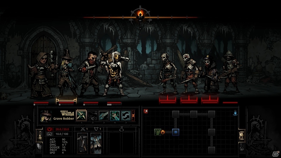 君はこのストレスに耐えられるか―数々の賞を受賞したローグライクファンタジーRPG「Darkest Dungeon」日本語版がPS4/PS Vita/PC向けに今冬発売！の画像18