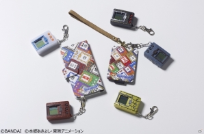 懐かしの「デジモン」歴代ゲーム機を敷き詰めた総柄デザインのスマートフォンケース＆ICカードケースが発売決定、予約受付が本日スタートの画像1