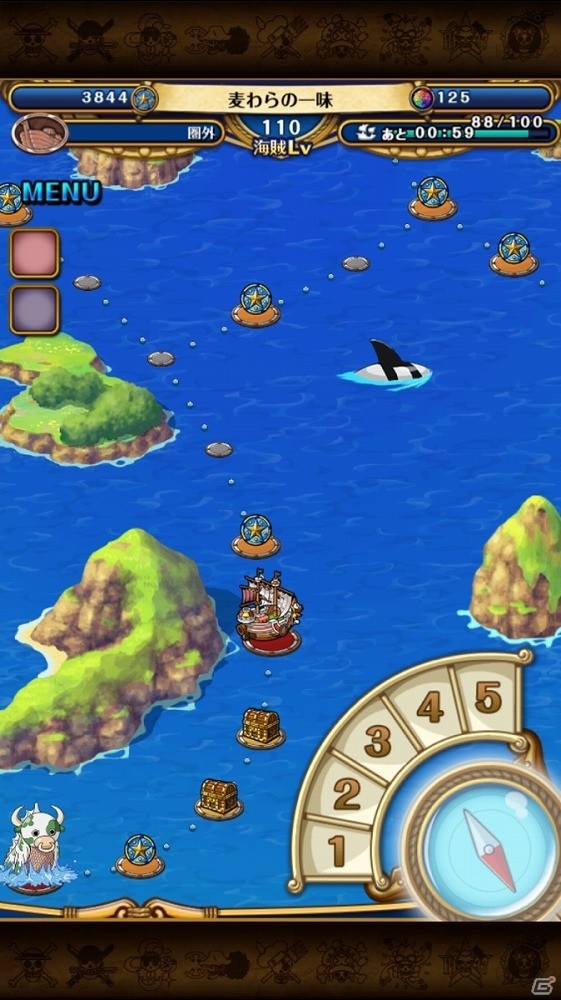 iOS/Android「ONE PIECE トレジャークルーズ」新冒険「トレジャーマップの追加を含む大型アップデートが実施！の画像4