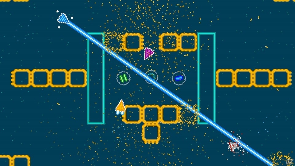 敵パイロットを踏みつぶせ！ローカルマルチパーティーゲーム「アストロデュエルデラックス」がSwitch向けに配信の画像4