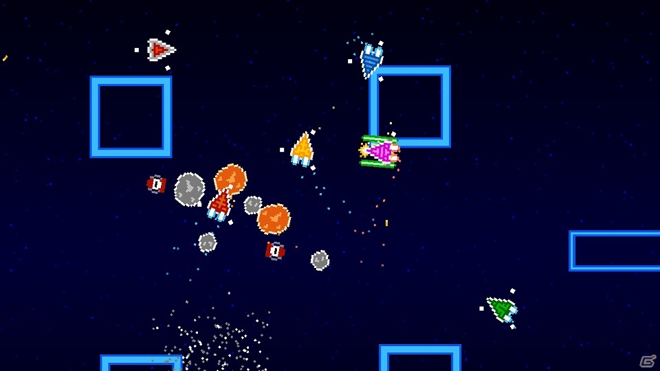 敵パイロットを踏みつぶせ！ローカルマルチパーティーゲーム「アストロデュエルデラックス」がSwitch向けに配信の画像6