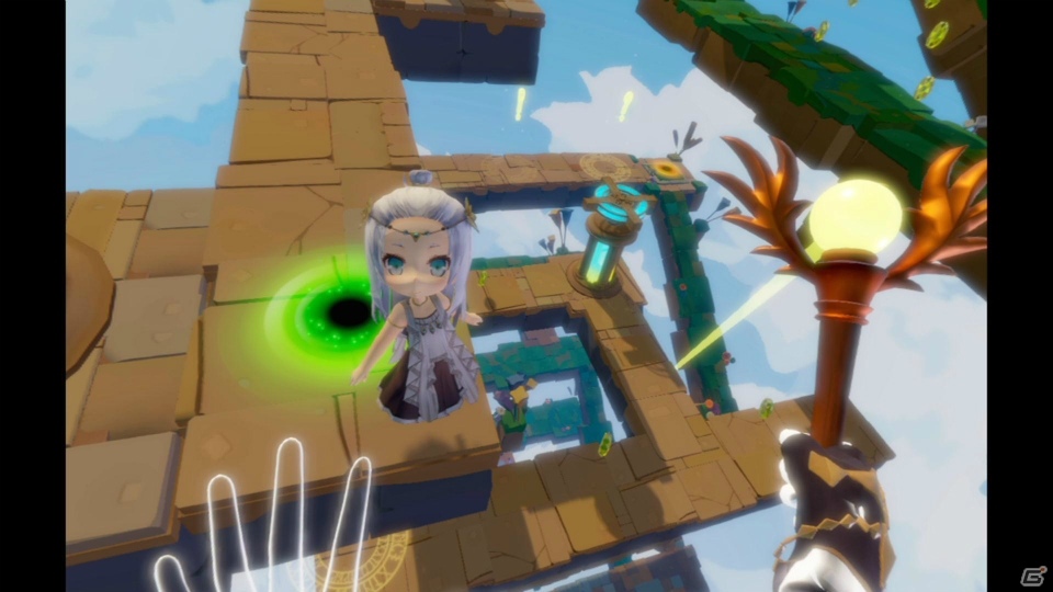 お姫様を塔の頂上へと導くパズルゲーム「LIGHT TRACER」がPS VR向けに配信開始！の画像13