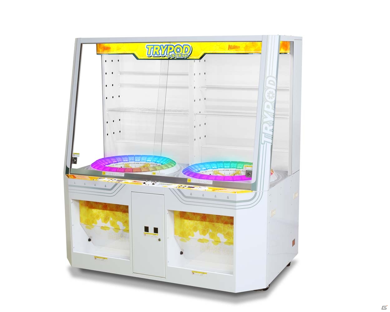 クレーンじゃない ルーレット式の新定番プライズマシン Trypod が11月稼働開始 ゲーム情報サイト Gamer
