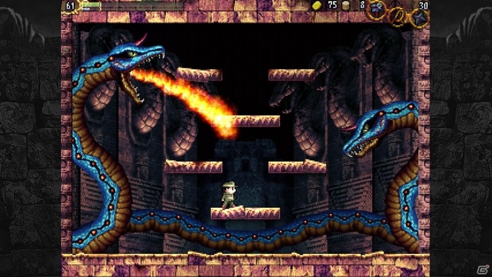 そのハードさがウリの遺跡探検考古学アクション「LA-MULANA」がDMM GAME PLAYERで配信開始の画像3
