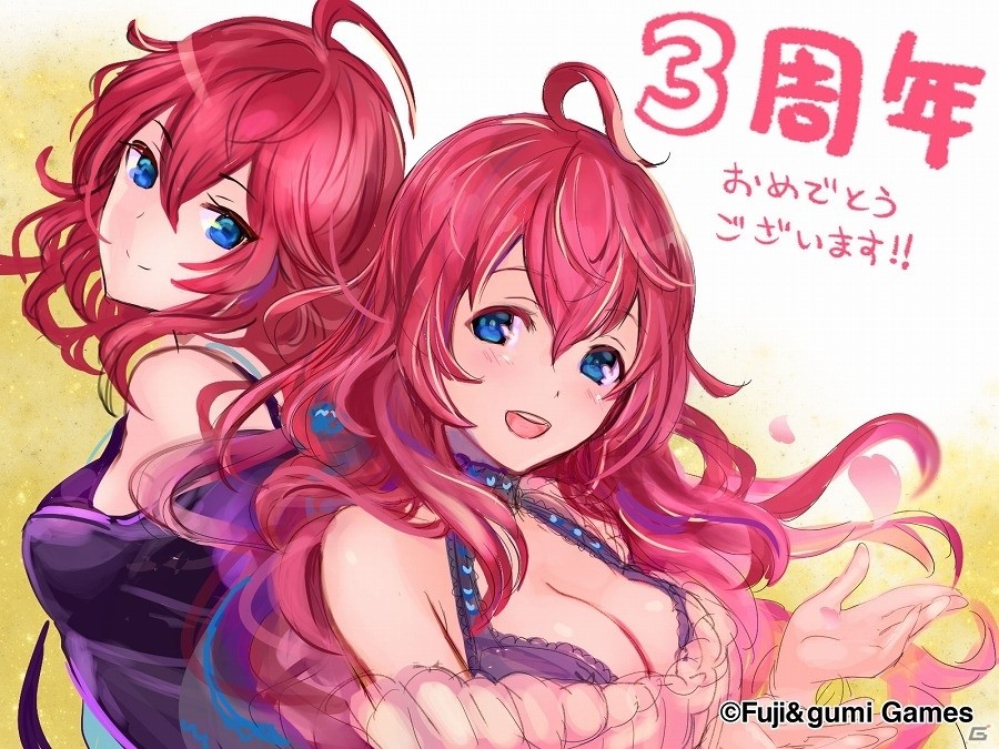 iOS/Android「ファントム オブ キル」3周年を記念したファンキルイラストチームのお祝いイラストが公開の画像12