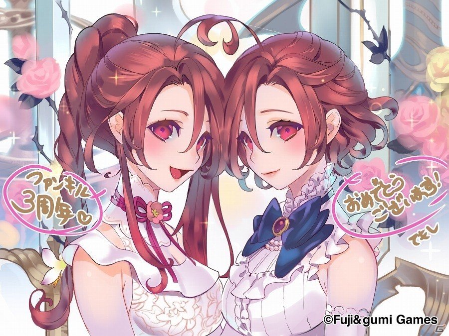 iOS/Android「ファントム オブ キル」3周年を記念したファンキルイラストチームのお祝いイラストが公開の画像13
