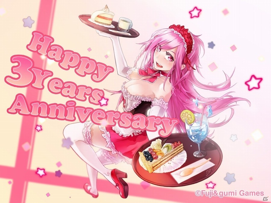 iOS/Android「ファントム オブ キル」3周年を記念したファンキルイラストチームのお祝いイラストが公開の画像23