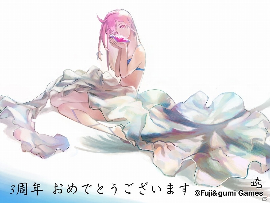 iOS/Android「ファントム オブ キル」3周年を記念したファンキルイラストチームのお祝いイラストが公開の画像33