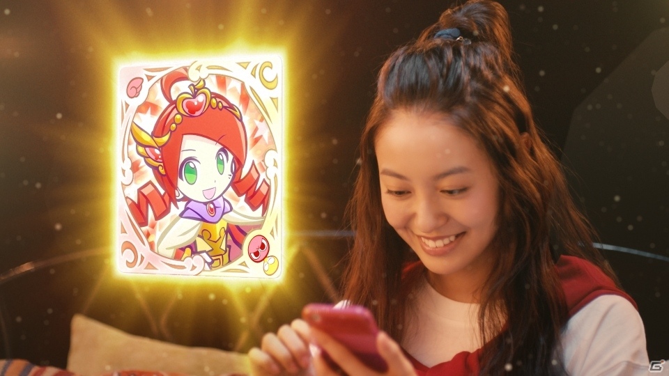 田辺桃子さんの運命の相手は…？iOS/Android「ぷよぷよ!!クエスト」新CM「えらべる★6プレゼント篇」が10月27日オンエアの画像5