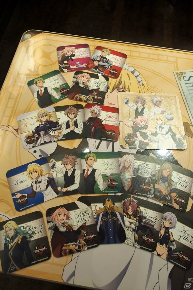 「セガコラボカフェ Fate/Apocrypha」が10月14日より開催―大久保瑠美さん、古川慎さんを招いて行われたメディアレセプションをレポートの画像12