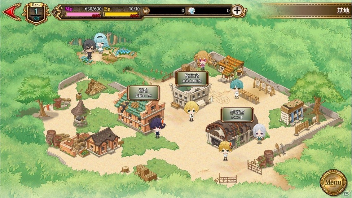iOS/Android「千銃士」事前登録受付が開始！キャラクターソングで盛り上がるバトルや貴銃士たちとの交流を紹介の画像3