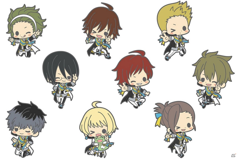 「アイドルマスター SideM」サクライ氏描き下ろしのラバーストラップが登場！天ヶ瀬冬馬ほか全9種類がラインナップの画像1