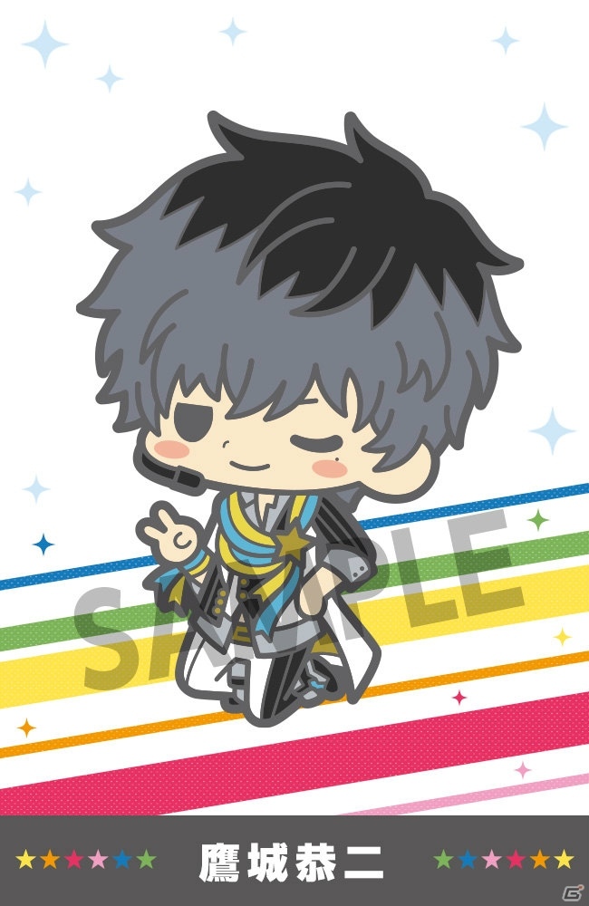 「アイドルマスター SideM」サクライ氏描き下ろしのラバーストラップが登場！天ヶ瀬冬馬ほか全9種類がラインナップの画像8