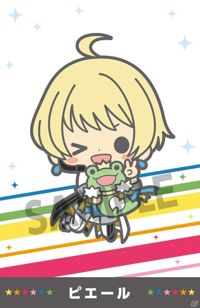 「アイドルマスター SideM」サクライ氏描き下ろしのラバーストラップが登場！天ヶ瀬冬馬ほか全9種類がラインナップの画像9