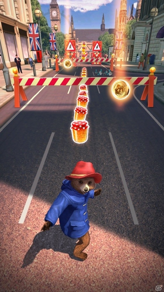 世界中で有名なクマがロンドンを駆け抜けるランアクション「パディントン・ラン」がiOS/Android向けアプリに配信開始の画像1