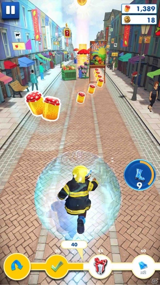 世界中で有名なクマがロンドンを駆け抜けるランアクション「パディントン・ラン」がiOS/Android向けアプリに配信開始の画像3