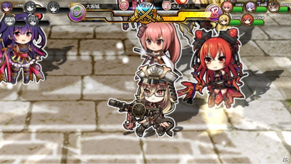 「城姫クエスト 極」がYahoo!Mobage/Mobageにてサービス開始―PC/スマートフォンでデータ連動が可能にの画像2