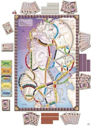 人気アナログ鉄道ADVの最新作「チケット・トゥ・ライド：北欧の国々」日本語版が11月上旬発売の画像2
