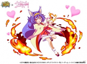 iOS/Android「フルボッコヒーローズX」で「ノーゲーム・ノーライフ」コラボイベントがスタート！全員に★5「『　　』」がプレゼントの画像14