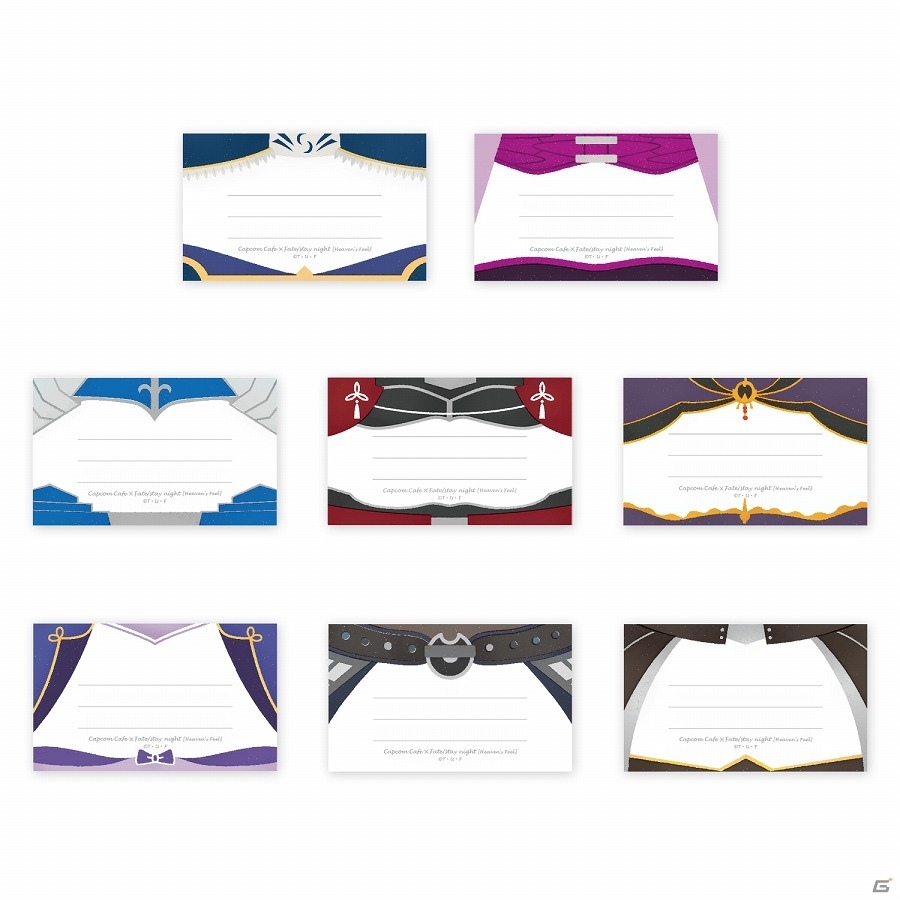 カプコンカフェ×劇場版「Fate/stay night［HF］」リボンポーチやエクスカリバーしゃもじなど、カフェ限定の販売グッズ情報を公開の画像3
