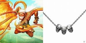 「ストリートファイター」×「U-TREASURE」各キャラクターをイメージしたジュエリー8種類とスケートデッキ3種類が発売決定！の画像8