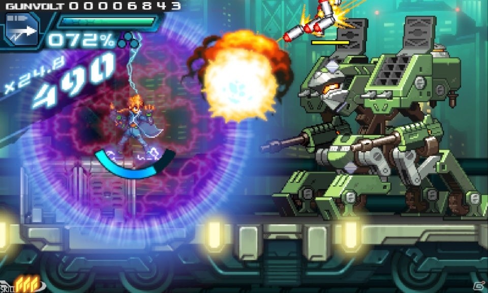 「蒼き雷霆 ガンヴォルト」ハロウィンにちなんだ壁紙が公開！Steamでのセールやデジゲー博2017の出展情報もの画像3