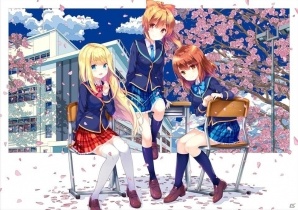 「ガールフレンド（仮）」は5周年！キャラクター原案・QP:flapperの描きおろしキービジュアルが公開の画像1