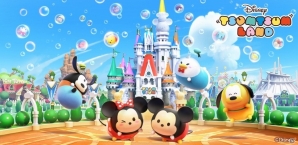 本物のディズニーアトラクションを再現したステージでバブルゲームを楽しもう！iOS/Android「ディズニー ツムツムランド」が配信開始の画像1