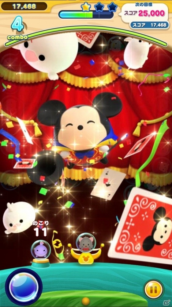 本物のディズニーアトラクションを再現したステージでバブルゲームを楽しもう！iOS/Android「ディズニー ツムツムランド」が配信開始の画像7