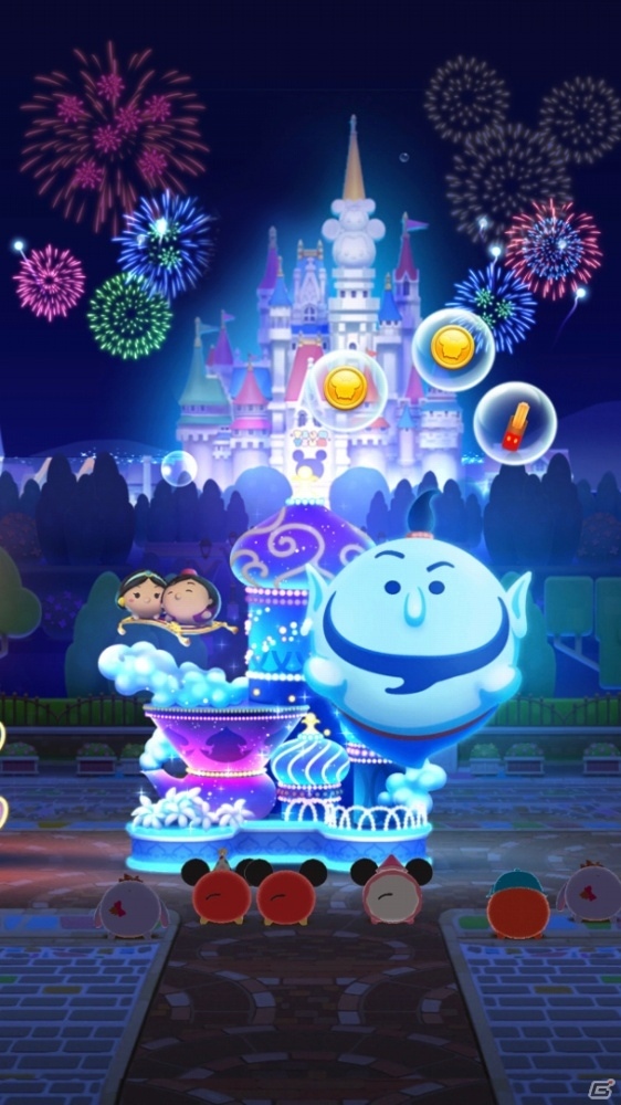本物のディズニーアトラクションを再現したステージでバブルゲームを楽しもう！iOS/Android「ディズニー ツムツムランド」が配信開始の画像9