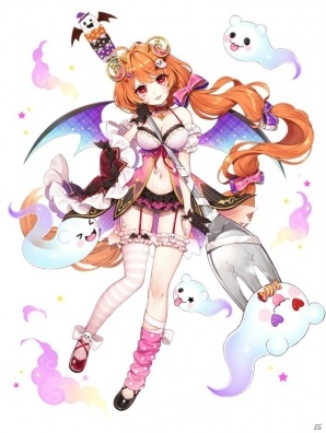 「白猫プロジェクト」のハロインイベントで仮装姿のルミエとマール、マヤが登場！の画像2