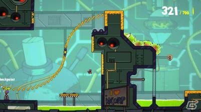 恐怖の独裁者をインクで倒せ！アニメ調の2D横スクロール・アクション「スプラッシャー」がPS4向けに11月9日配信の画像6