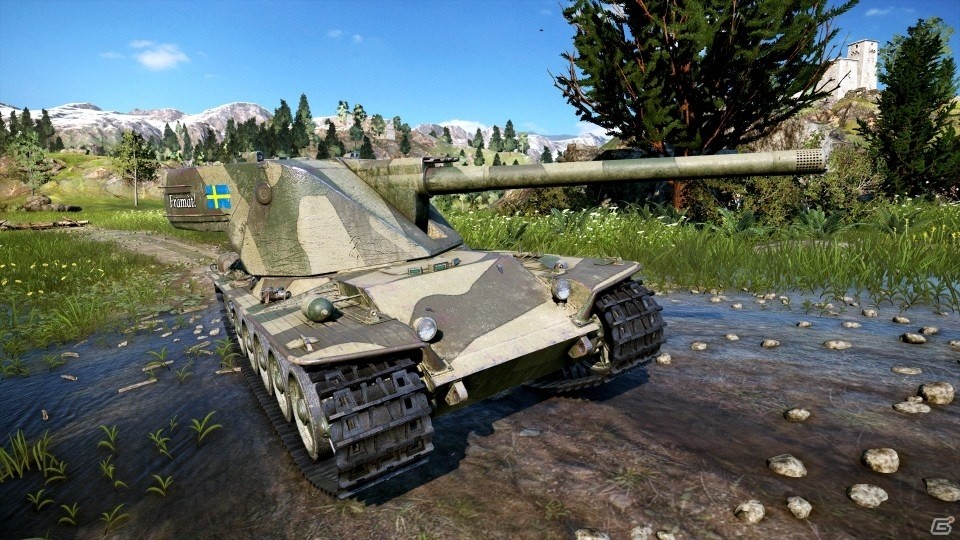 コンソール版「World of Tanks」にもスウェーデンテックツリーが実装！ウォーメタルバンド「サバトン」の特別仕様戦車も登場の画像4