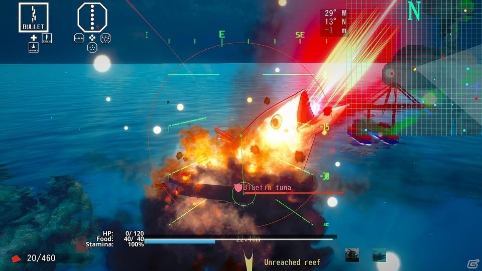 強力な光線を放つ海産物となってあらゆるものを破壊しよう！「Ace of Seafood」が11月9日にPS4向けに配信の画像5