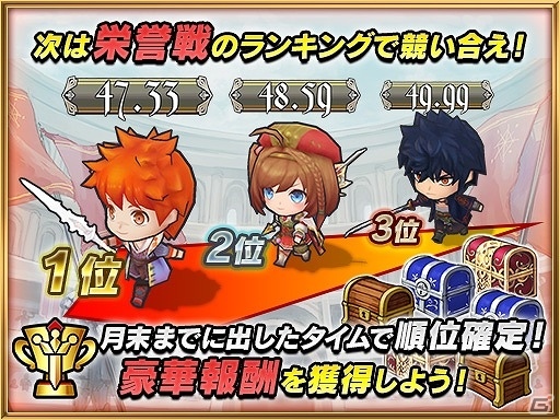 iOS/Android「チェインクロニクル3」新コンテンツ“アリーナ”がプレオープン！アリーナの挑戦にオススメのキャラが登場する「アリーナ応援フェス」も開催の画像7