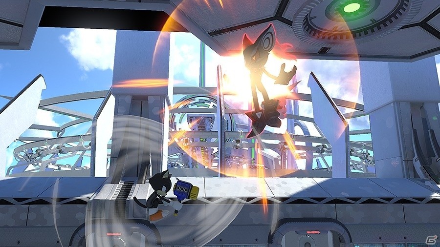 「ソニックフォース」レンタルアバター機能と“スペースポート”ステージのプレイ映像2本が公開！の画像3