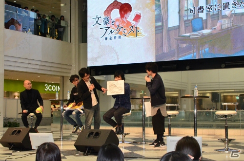 【AGF2017】赤羽根健治さん、寺島惇太さんが見たい“文豪をダメにする司書室”とは―「文豪とアルケミスト」ステージにて新たなキャストや文豪の情報が公開！の画像16