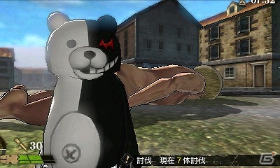3DS「進撃の巨人2 未来の座標」に巨大モノクマが登場！？シリーズ最多となるキャラクター情報も公開の画像3