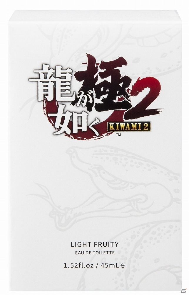 PS4「龍が如く 極2」真島吾朗をイメージしたコラボレーション香水がドン・キホーテグループ各店舗で販売開始！の画像3