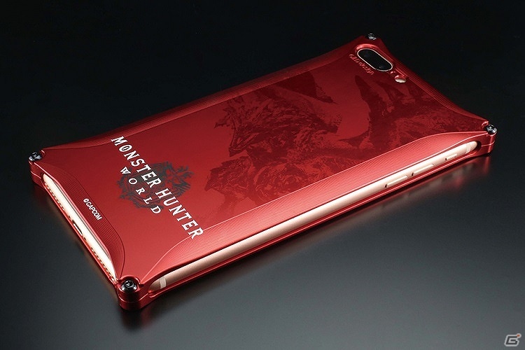 「モンスターハンター：ワールド」iPhone8/7、Plus用のジュラルミン削り出しケースが発売！の画像2