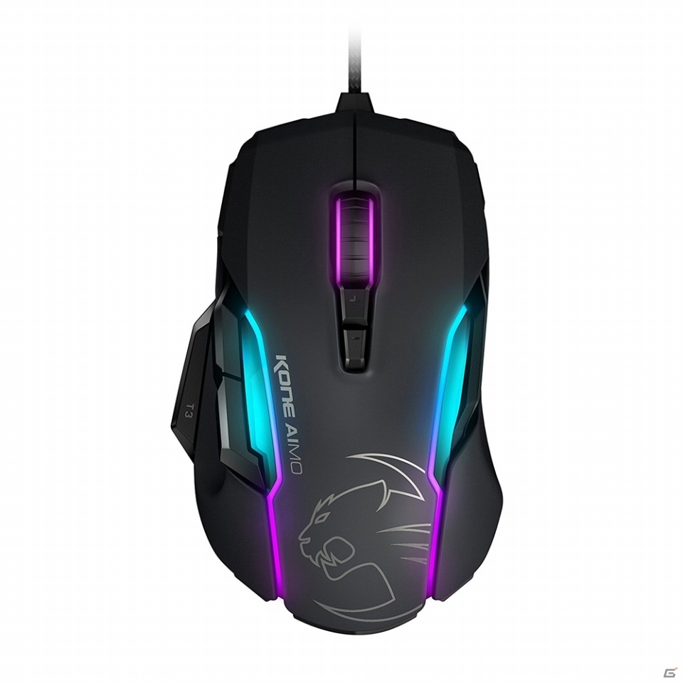 最新ライティングシステムを搭載したROCCAT製の次世代ゲーミングマウス「Kone AIMO」が日本国内で11月23日発売の画像2