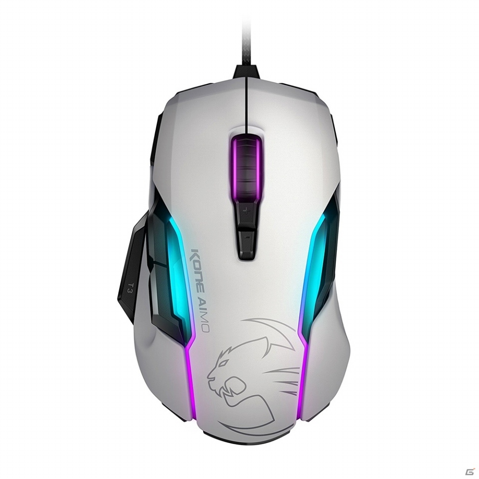 最新ライティングシステムを搭載したROCCAT製の次世代ゲーミングマウス「Kone AIMO」が日本国内で11月23日発売の画像3