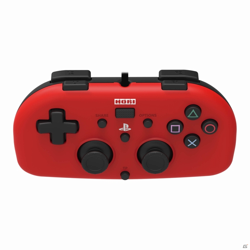 コンパクトで軽いPS4用コントローラー「ワイヤードコントローラーライト」が3色展開で12月7日発売の画像10