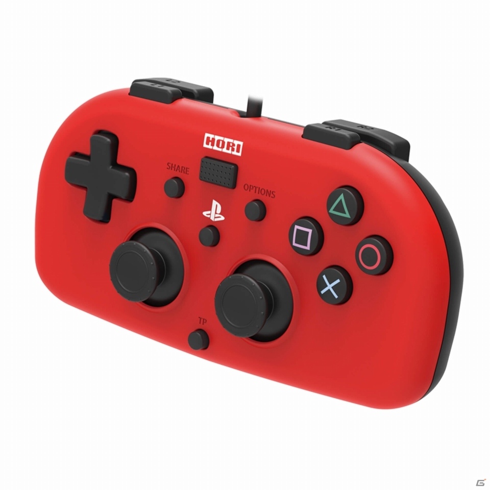 コンパクトで軽いPS4用コントローラー「ワイヤードコントローラーライト」が3色展開で12月7日発売の画像11