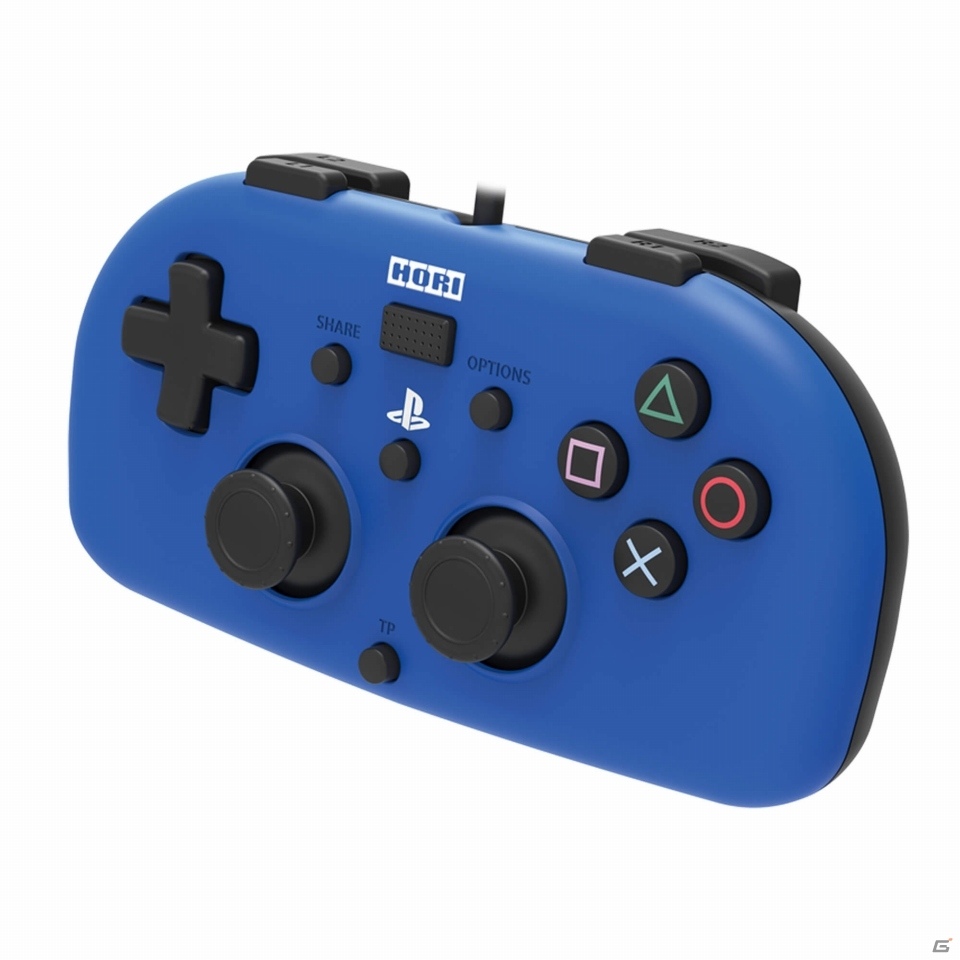 コンパクトで軽いPS4用コントローラー「ワイヤードコントローラーライト」が3色展開で12月7日発売の画像7