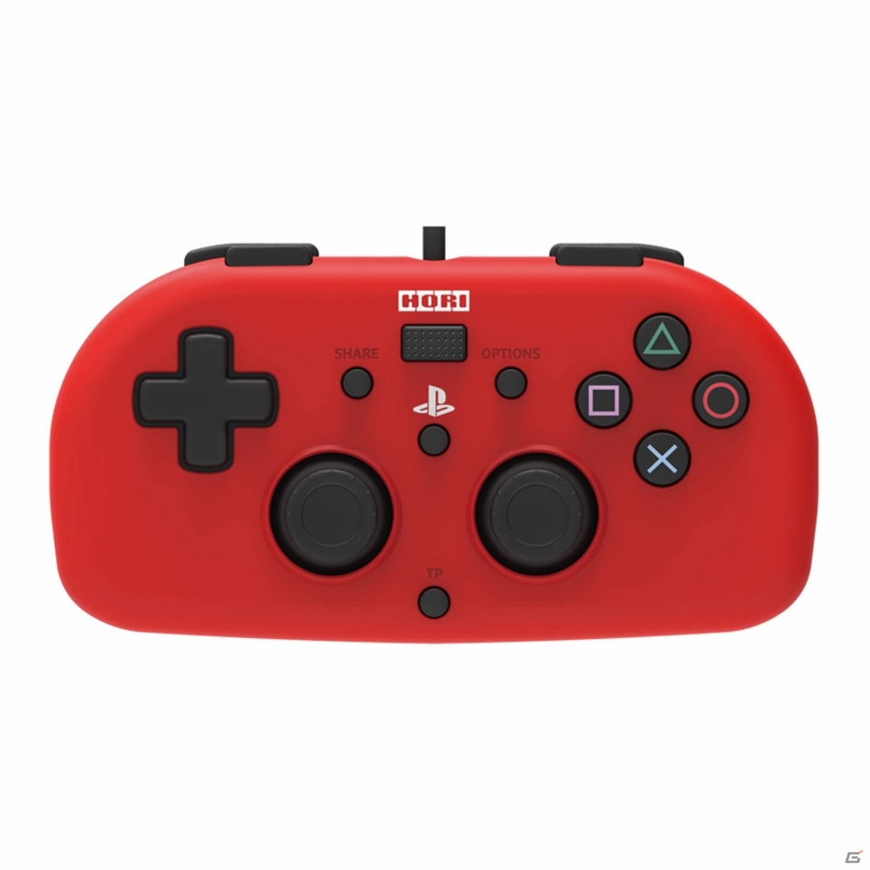 コンパクトで軽いPS4用コントローラー「ワイヤードコントローラーライト」が3色展開で12月7日発売の画像9